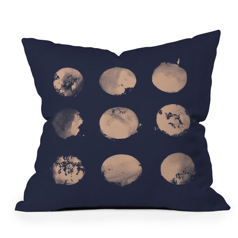 Florent Bodart Douze Lunes Throw Pillow
