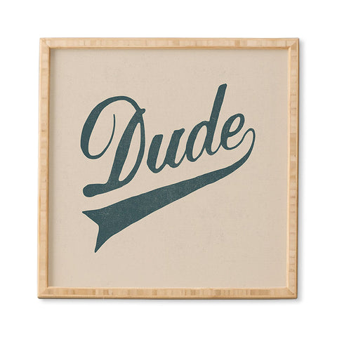 Florent Bodart Dude Framed Wall Art