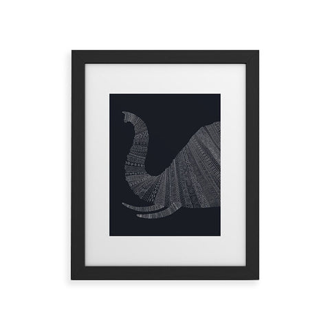 Florent Bodart Elephant I Blue Framed Art Print