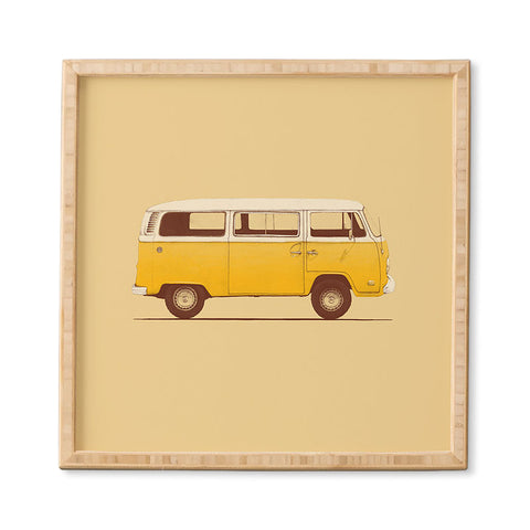 Florent Bodart Famous Cars 1 Framed Wall Art