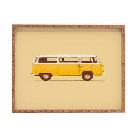 Florent Bodart Famous Cars 1 Rectangular Tray