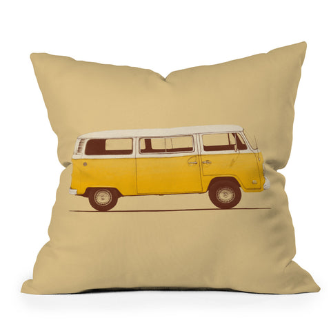 Florent Bodart Famous Cars 1 Throw Pillow