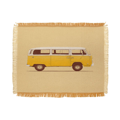Florent Bodart Famous Cars 1 Throw Blanket