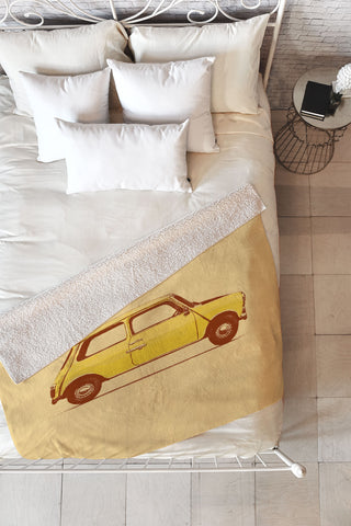 Florent Bodart Famous Cars 2 Fleece Throw Blanket