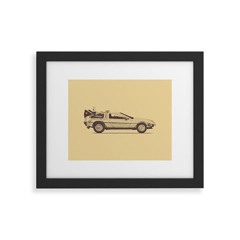 Florent Bodart Famous Cars 3 Framed Art Print