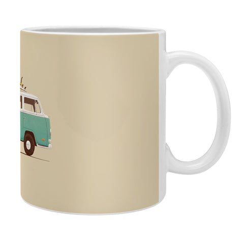 Florent Bodart Famous Cars 5 Blue Van Coffee Mug