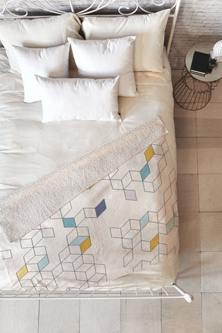 Florent Bodart Keziah Day Fleece Throw Blanket