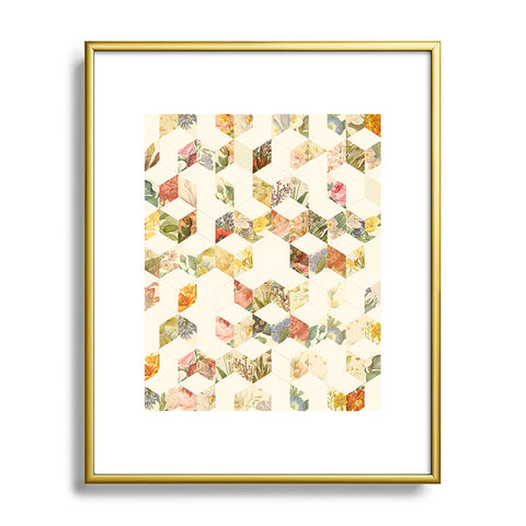 Florent Bodart Keziah Flowers Metal Framed Art Print