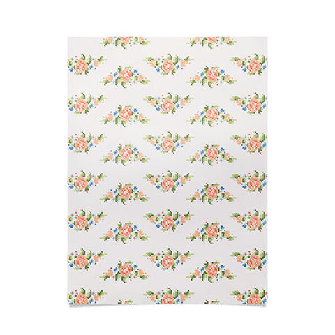 Florent Bodart Kitsch pattern Poster