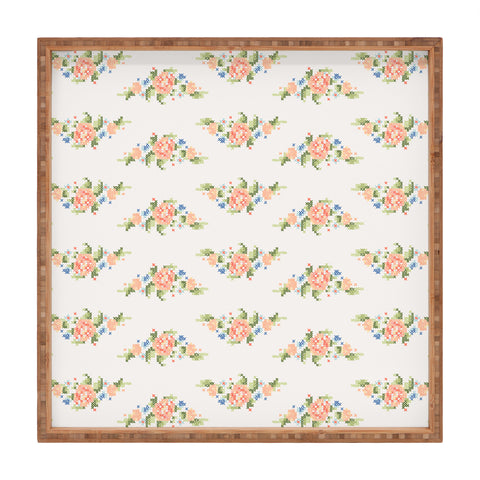 Florent Bodart Kitsch pattern Square Tray
