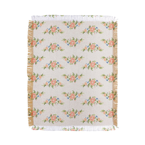 Florent Bodart Kitsch pattern Throw Blanket
