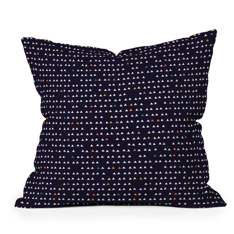 Florent Bodart Little Peaks Throw Pillow
