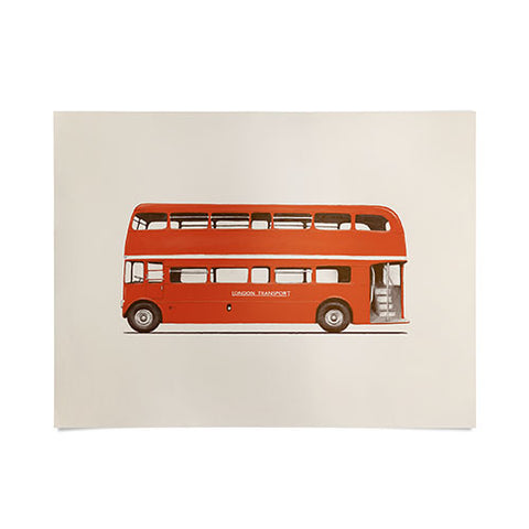 Florent Bodart London Bus Poster
