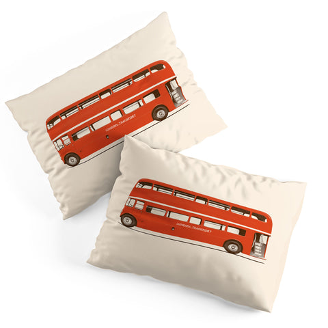 Florent Bodart London Bus Pillow Shams