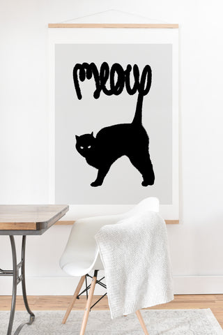 Florent Bodart Meowww Art Print And Hanger