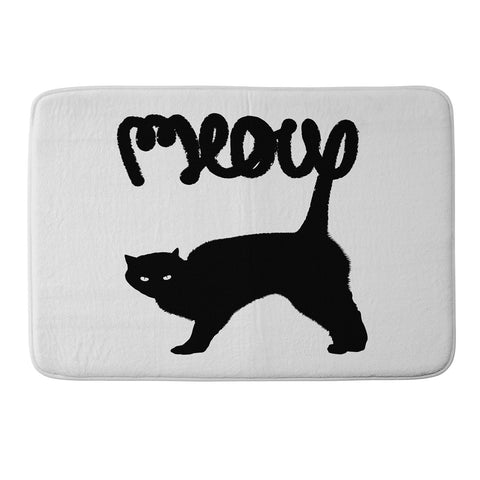 Florent Bodart Meowww Memory Foam Bath Mat
