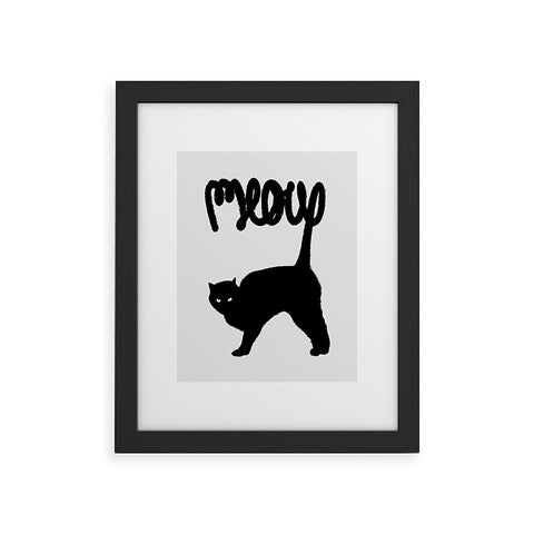 Florent Bodart Meowww Framed Art Print