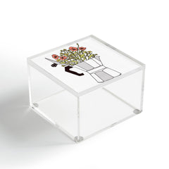 Florent Bodart Moka Flowers Acrylic Box