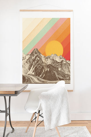 Florent Bodart Mountainscape 1 Art Print And Hanger