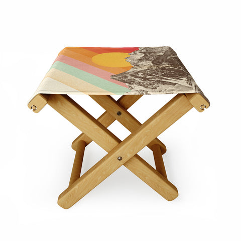 Florent Bodart Mountainscape 1 Folding Stool