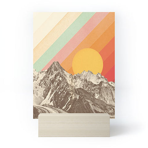 Florent Bodart Mountainscape 1 Mini Art Print