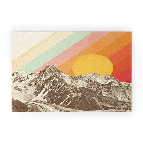 Florent Bodart Mountainscape 1 Welcome Mat