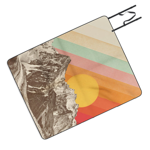 Florent Bodart Mountainscape 1 Picnic Blanket