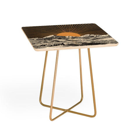 Florent Bodart Mountainscape 6 Night Sun Side Table