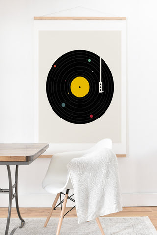 Florent Bodart Music Everywhere Art Print And Hanger