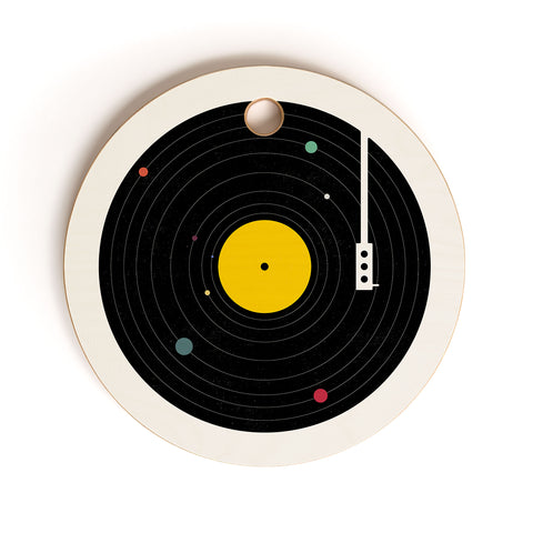 Florent Bodart Music Everywhere Cutting Board Round