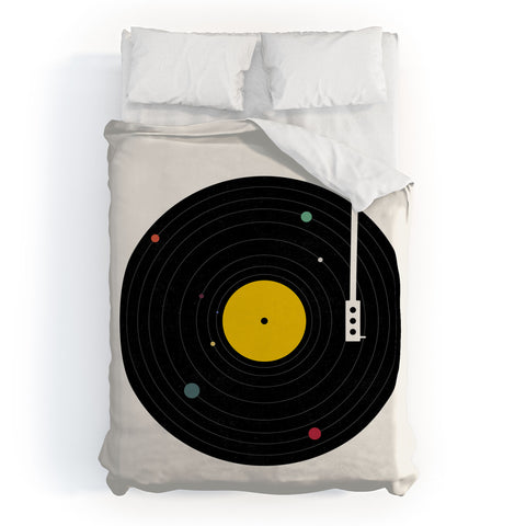Florent Bodart Music Everywhere Duvet Cover