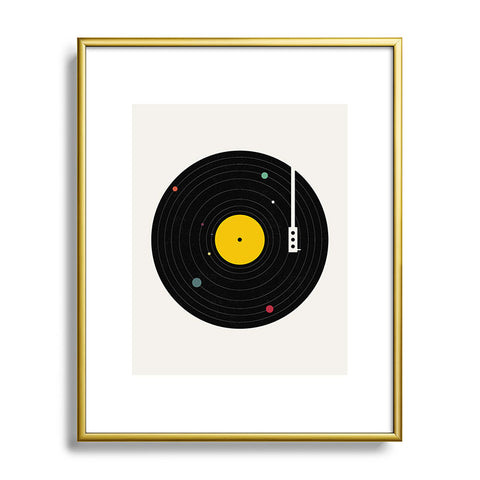 Florent Bodart Music Everywhere Metal Framed Art Print