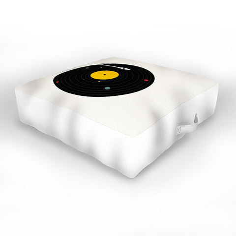 Florent Bodart Music Everywhere Outdoor Floor Cushion