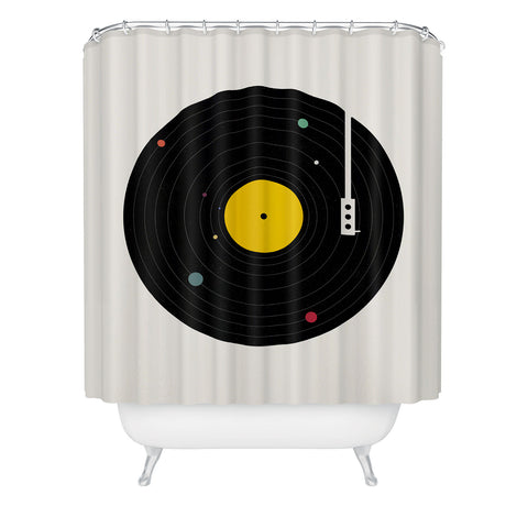 Florent Bodart Music Everywhere Shower Curtain