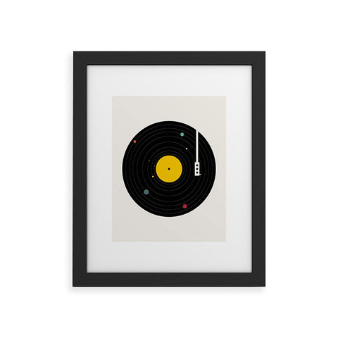Florent Bodart Music Everywhere Framed Art Print