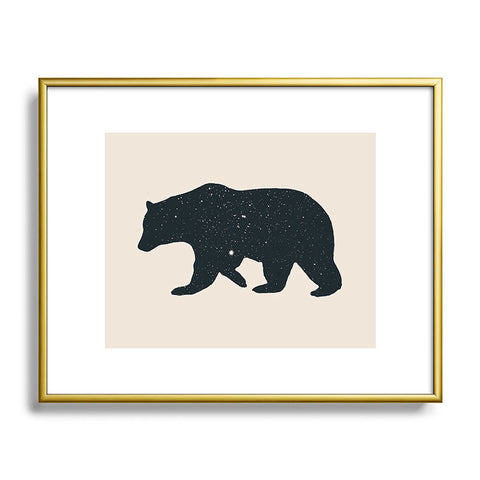 Florent Bodart Ours Metal Framed Art Print