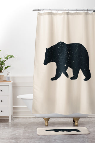 Florent Bodart Ours Shower Curtain And Mat