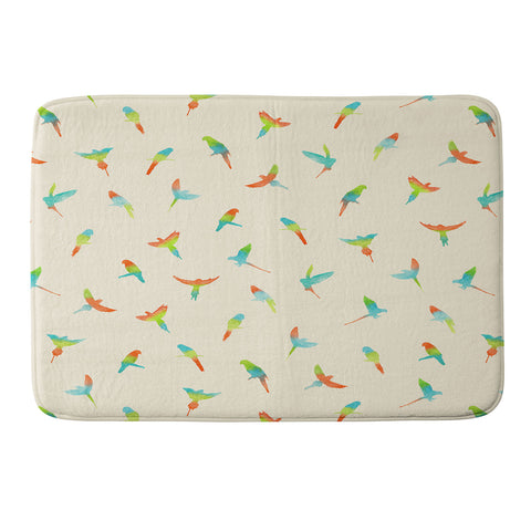Florent Bodart Papagei Memory Foam Bath Mat