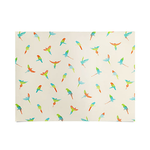 Florent Bodart Papagei Poster