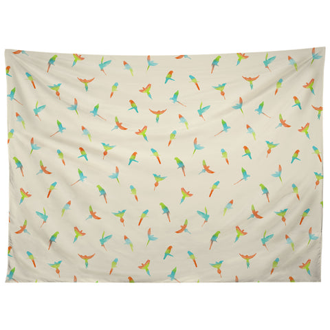 Florent Bodart Papagei Tapestry