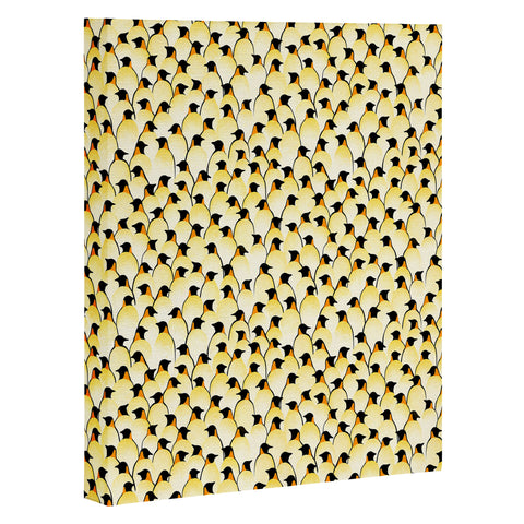 Florent Bodart Penguins Art Canvas