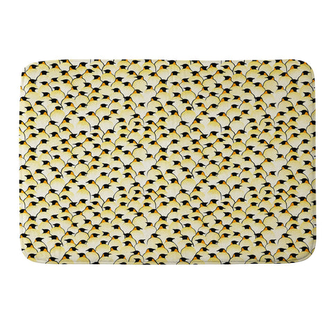 Florent Bodart Penguins Memory Foam Bath Mat