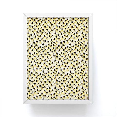 Florent Bodart Penguins Framed Mini Art Print