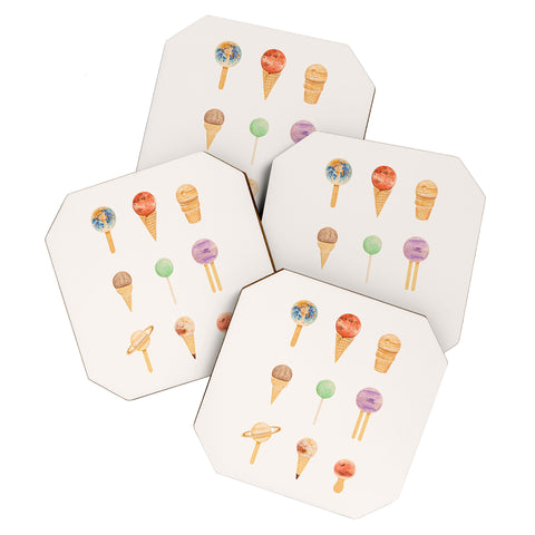 Florent Bodart Planetarium Sugarium Coaster Set