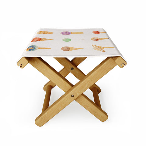 Florent Bodart Planetarium Sugarium Folding Stool