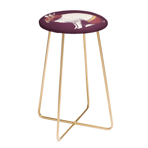 Florent Bodart Rabbit Wrestler Lapin Catcheur Counter Stool