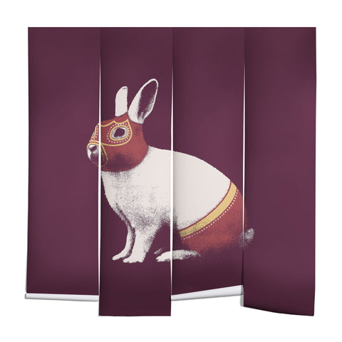 Florent Bodart Rabbit Wrestler Lapin Catcheur Wall Mural