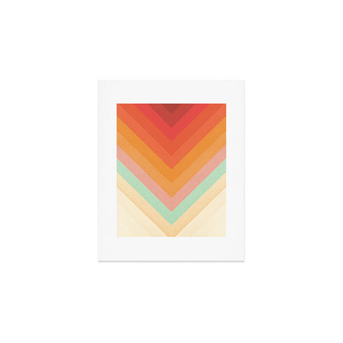 Florent Bodart Rainbow Chevrons Art Print