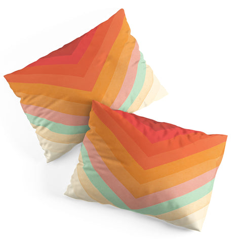 Florent Bodart Rainbow Chevrons Pillow Shams