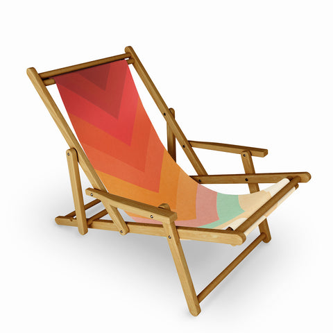 Florent Bodart Rainbow Chevrons Sling Chair